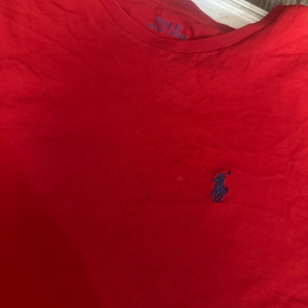 Red Polo T-Shirt for Men